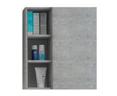 Armadietti farmacia Mobile pensile da parete per bagno armadio da cucina in legno massello armadietto del bagno armadietto dei medicinali sospeso a più strati adatto per lhome office Mobiletti e arm