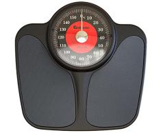 Adamson A23 Bilancia Pesapersone Meccanica, Analogica, Fino a 160 kg, Piedini Anti Scivolo – Durevole, Accurata e precisa – 20 Anni di Garanzia – Per la tua casa – Camera da Letto e Bagno – NUOVA 2022