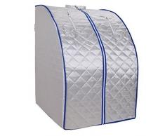 Sauna Infrarossi Portatile XL Deluxe, 1000 Watt - Sauna Infrarossi Pieghevole, Pieghevole, Portatile Tdf