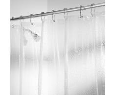 InterDesign Rain Tenda Doccia, Vinile, 180x200x0.25 cm