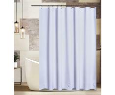 Amazon Brand - UMI Tenda da doccia, Impermeabile e Antibatterica, Tenda Vasca da Bagno, Tende Doccia Angolare per Bagno