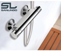 Design Bagno Rubinetto Doccia Cromo Sanlingo Miscelatore Termostato