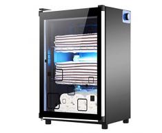 DZWSD Armadio Scalda Asciugamani Scalda Salviette Sterilizzatore UV Sterilizzazione-Mantieni la Temperatura - Mantieni Pulito - Vetro temperato,per Centro estetico Salone e Terme