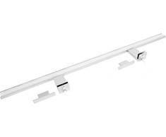 Hava® – 2 in1 13 W IP44 LED alluminio lampada da specchio 230 V – 800 mm 850lm – Adattatore + Vite – Bianco caldo (3000 K)