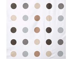 Sealskin 233501367 - Tenda da doccia Twister, a pois, 180 x 200 cm