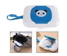 Xrten Scatola Porta Salviette Umidificate,Wet Tissue Dispenser Case per Bambini Box Contenitore Riutilizzabile