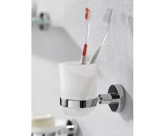 Haceka 25020110 Kosmos Chrome, Supporto per portaspazzolino