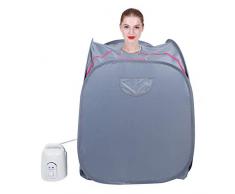 Spa Portatile a Infrarossi per la Casa, Tenda Sauna Pieghevole Leggera per Dimagrire, Dimagrimento del Corpo, Disintossicazione, Relax a Casa, Tenda Spa Personale con Vapore da 1,5 Litri(eu)