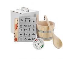 Sauna Set Di Accessori 6-pezzi "Standard"