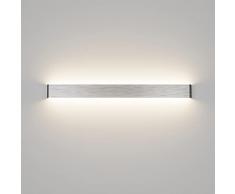 Klighten LED Lampada da Parete 30W Bianco Caldo 3000K, Moderno Up Down Applique da Parete con 85V-265V, Interni Lampada a Muro per Bagno Lampada Soggiorno Camera da Letto Scale Corridoio