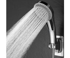 XIBALOM Soffione Doccia A Pioggia, Soffione Doccia Alta Pressione, Soffione Doccia Anticalcare, Soffione Doccia Universale e ugello in Silicone Ecologico