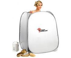 Cabina Home Sauna Originale Newgen Medicals - La Sauna a Casa Tua Con Telecomando Portatile Dimagrante Elimina Chili