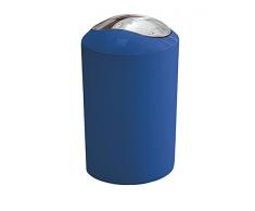 Kleine Wolke 5063799858 Glossy - Pattumiera per bagno, da 3 litri, Set Da 2, colore: Blu reale