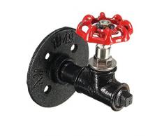 MYAMIA Retro Ferro Industriale Tubo Vestiti Cappotto Parete Gancio Steampunk Cappello Flangia Gancio Portasciugamani