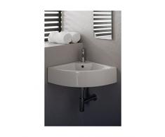 Lavabo appoggio o sospeso angolare cm 47,5 Square