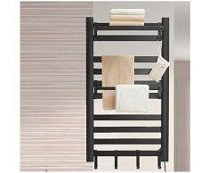 VVLXRIC Scaldasciugamani Elettrico, con Timer Integrato E Indicatore A LED Asciuga Salviette, Scaldasalviette Elettrico Bagno con Termostato,960x485mm