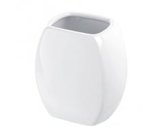 Portaspazzolino in ceramica bianca modello Parigi PARIGI