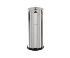 Zeller 18405 - Porta rotolo per carta igienica, ø 14,5 x 35 cm, in acciaio INOX