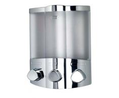 Croydex, Dispenser sapone Euro Trio- Chrom