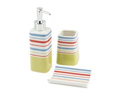 Home Corinne Set da Bagno, Ceramica