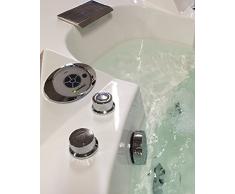 Vasca Da Bagno Idromassaggio Angolare 150X150 Cm Carnelli Tenerife