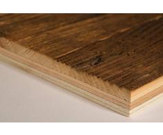 Braun (Abete di abete Mix) SAUNA di legno pannello con sonnenverbranntem legno, sonn Board