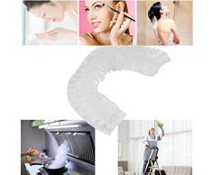 KinshopS 100 pz/Set monouso Hotel casa Donna Doccia Cuffia Elastica Impermeabile