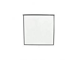 SOULONG Schermo di Proiezione, Schermo per proiezione Schermo Proiettore 200x200 cm, Schermo per Videoproiettore Telo Proiettore per Uso Domestico ed Esterno, Bianco