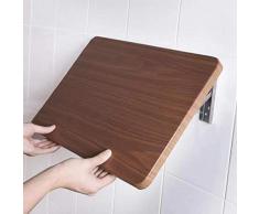 BDGYF Piccolo Tavolo Pieghevole A Muro, Mensole Sospese A Parete, Scrivania Pieghevole Salvaspazio Compatta, Tavoli Ribaltabile in Legno Pieghevole