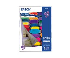 Epson C13S041569 Carta Speciali, Fronte e Retro, Opaca, 178 G, A4, Inkjet, Confezione da 50