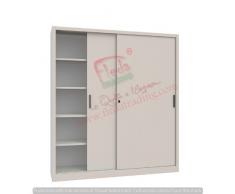 Armadio in Metallo Ufficio/Archiviazione Ante Scorrevoli Dim. 150x45x250h cm