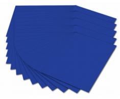 Idena Folia 614/50 36 - Cartoncino colorato fotografico da 300 g/m², formato A4, 50 fogli, colore: blu oltremare