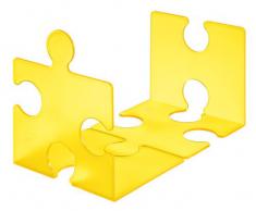 Han 9212-71 - Scaffale porta CD a forma di puzzle, colore: Arancio