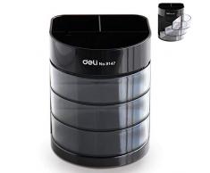 Sipliv creativo portamatite contenitore per penna accessorio da scrivania ideale per contenere piccoli oggetti organizer per penna da ufficio - nero