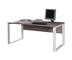 Composad | Scrivania della Linea DISEGNO, Scrivania PC Moderna, Dimensioni (LxAxP) 170x74,50x80 cm, Colore Rovere Sonoma, per Ufficio, Studio, Made in Italy