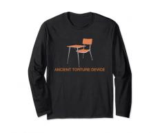 Antico Tortura Dispositivo Scuola Scrivania Divertente Design Homeschool Maglia a Manica