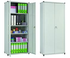 ARMADIO TUTTOPIANI IN METALLO MAXI 80G cm. 80x44x183h