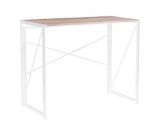 FRANKYSTAR LOLIE - SCRIVANIA PIEGHEVOLE IN LEGNO E METALLO - 100X50X75 CM