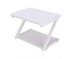 mobiletto porta stampante Stampante desktop Stampante 2 livelli Stampante Stampante Standlwith Scaffale di stoccaggio Scaffale dello stoccaggio Scaffale per la casa e office per Fax Machine Scanner Fi