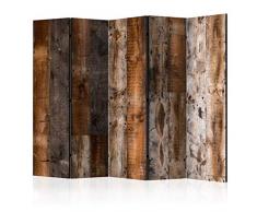 murando Paravento Legno Tavole 225x172 cm Stampa unilaterale su tela in TNT Parete Divisoria Interno Separatore Stanza Decorazioni f-C-0370-z-c