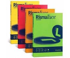 Favini A67K104 Cartoncino Colorato Rismaluce, blu di prussia 62, 125 Pezzi