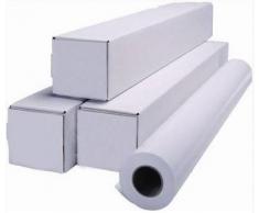 CONFEZIONE 4 ROTOLI CARTA PLOTTER IN ROTOLO 90 GR. Formato 91x50
