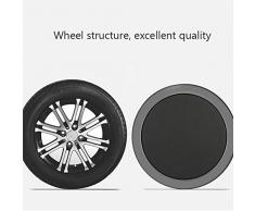Rotelle per sedie da Ufficio 2 Pollici / 50mm Set di 5, Ruote per unità di scaffalature Metalliche mobili Supporto per Asta per carichi Pesanti M11, carico 300kg, Grigio