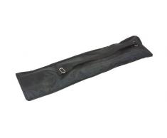 Lawrence LMS02-RD - Leggio pieghevole, regolabile, in metallo, con custodia, colore: Rosso
