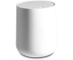 Cestino cestino di plastica cestino creativo mini cestino da scrivania con coperchio piccolo ufficio domestico pulizia cestino pulsante cestino di archiviazione desktop cestino