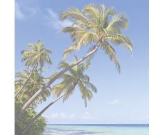 Sigel HO470 Sottomano da scrivania di carta, con calendario 3 anni, Beach, 59,5x41 cm, 30 fg.