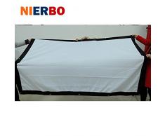 NIERBO schermo proiettore 100 pollici 16 9 schermo per proiezioni di tela portatile per l'uso esterno e per i film di Home Cinema