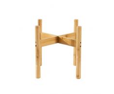 Leepesx Supporto per Piante Giardino di Fiori Pianta in Vaso Scaffale in Legno di bambù Scaffale per piantagione per Esterni per Interni Home Office Deco Supporto per Fiori Semplice Piccolo