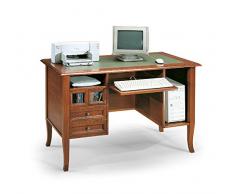 SCRITTOIO IN LEGNO 130x74x81h