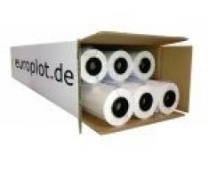 Rotolo carta plotter 0.61x50 mt 90 g//m/²